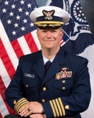 USCGC MIDGETT Command Officer Photo - CAPT Matthew Rooney